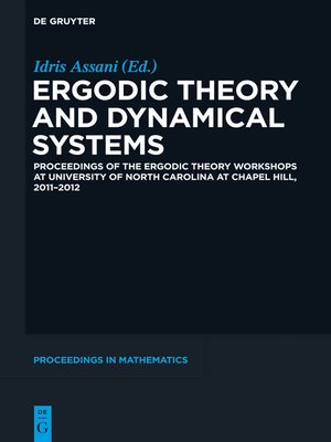 cover image of Ergodic Theory and Dynamical Systems